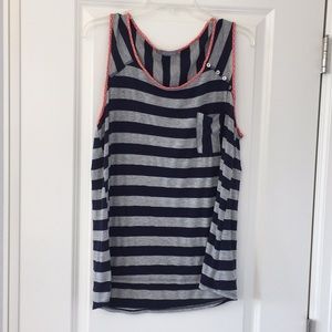 Olivia moon striped tank size 1X